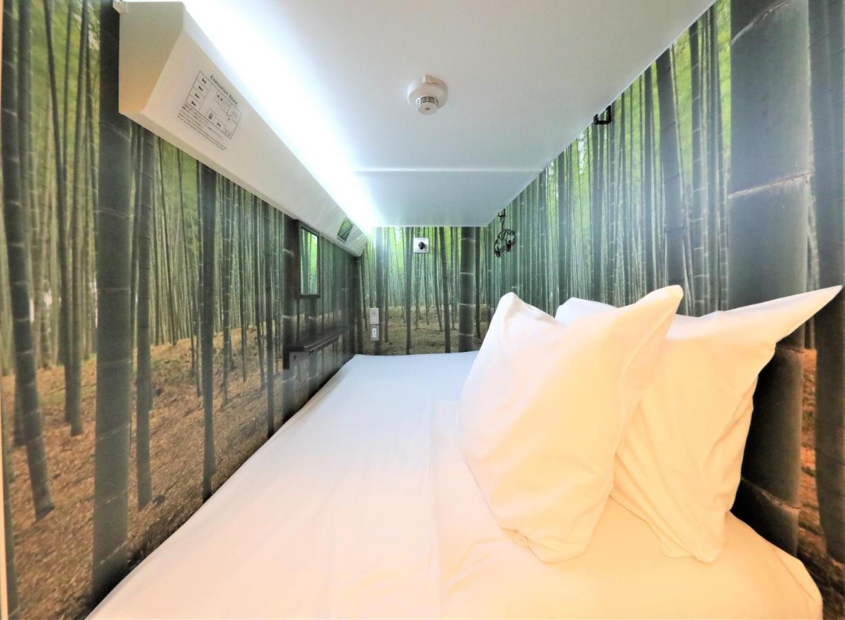 Shibuya Capsule Bamboo Hotel Präfektur Tokio Exterior foto