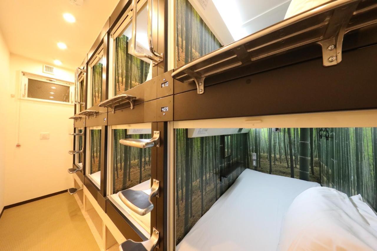 Shibuya Capsule Bamboo Hotel Präfektur Tokio Exterior foto