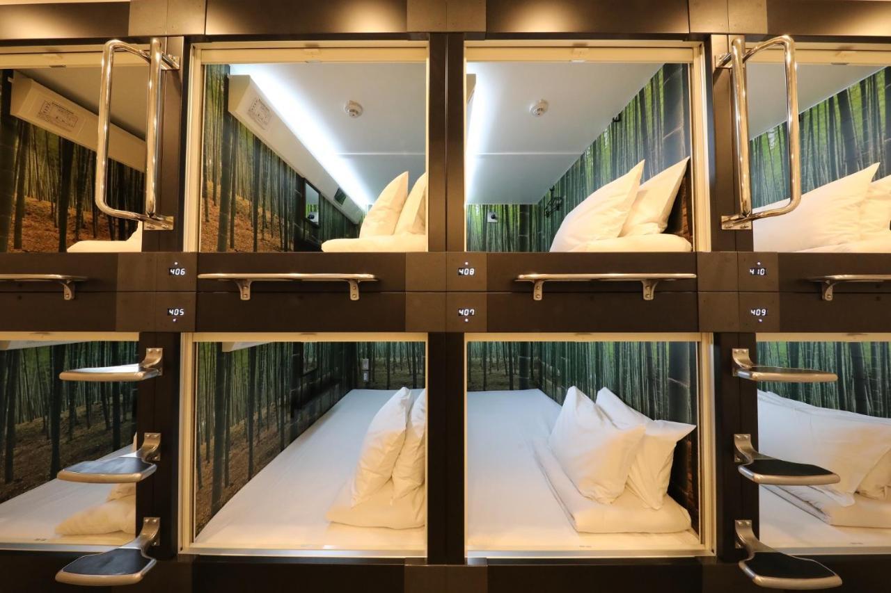 Shibuya Capsule Bamboo Hotel Präfektur Tokio Exterior foto